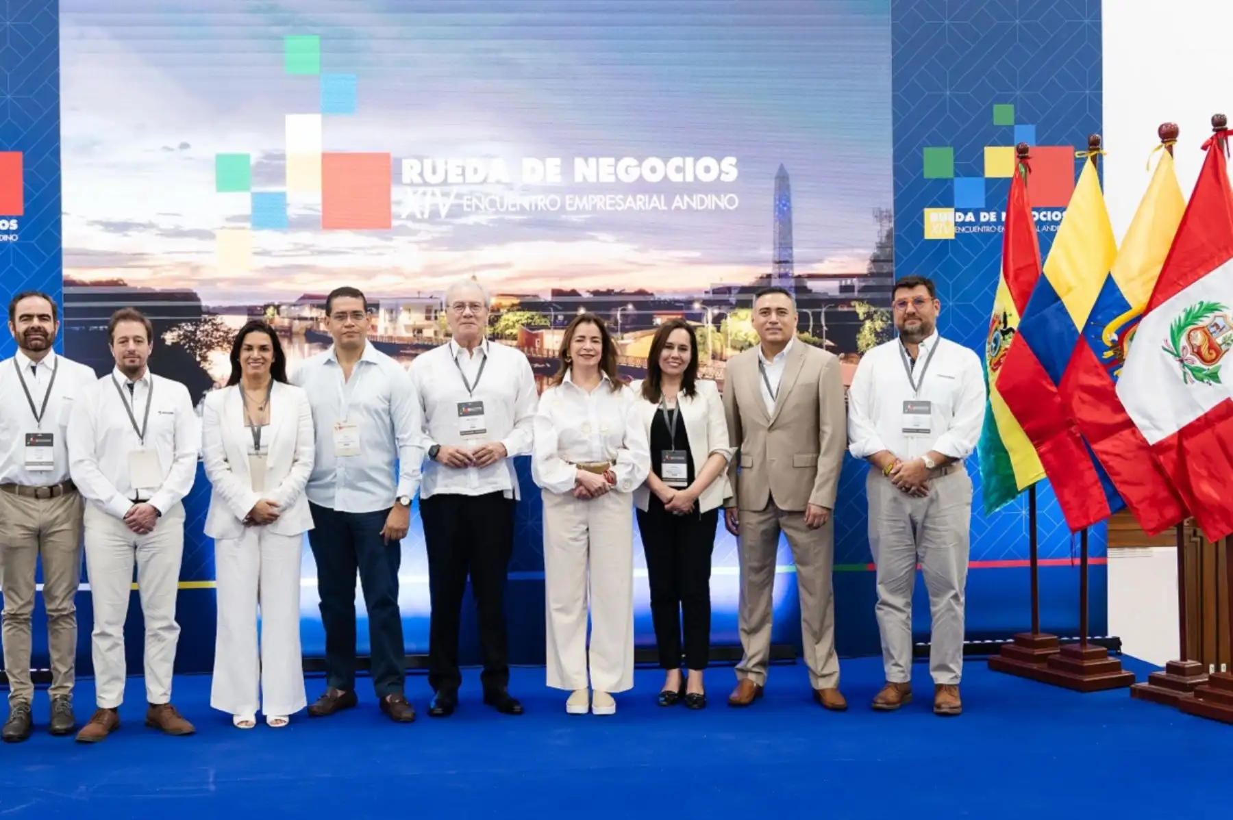 XIV Encuentro Empresarial Andino 2025 reúne a cerca de 150 exportadores de Bolivia, Colombia, Ecuador y el Perú, en la ciudad colombiana de Montería. Foto: Cortesía.