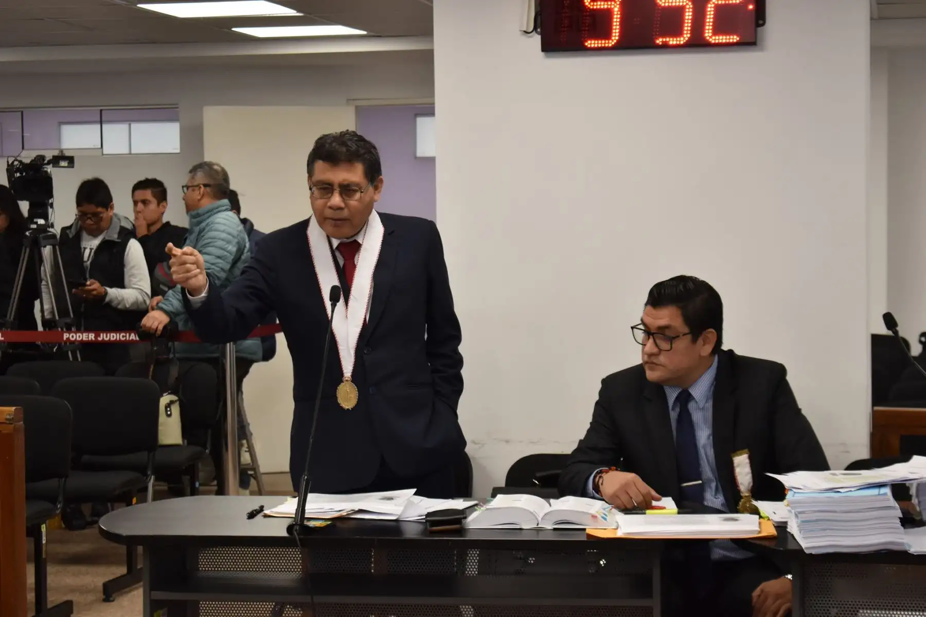 Poder Judicial impone cinco meses de prisión preventiva contra expresidente de la República, Martín Vizcarra Cornejo, por el presunto delito de cohecho pasivo propio. Foto:ANDINA/PJ