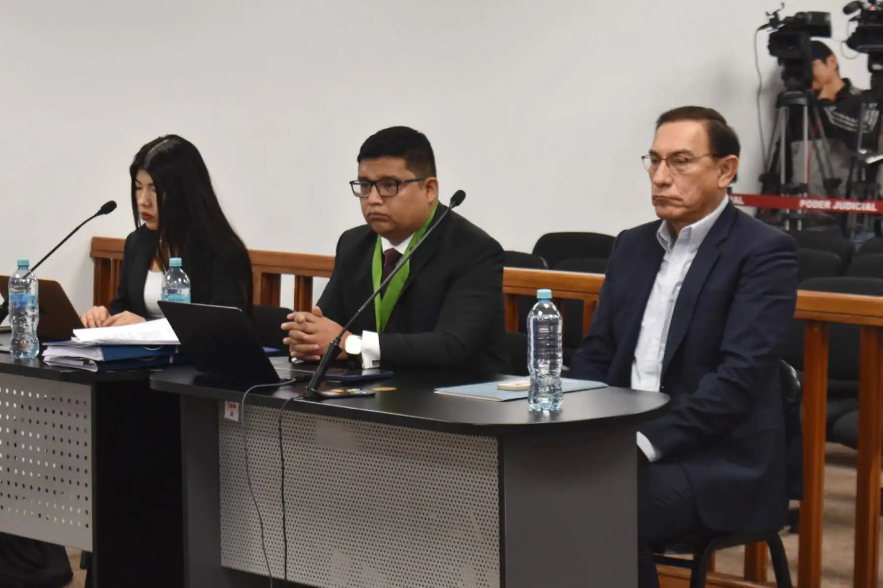 Poder Judicial impone cinco meses de prisión preventiva contra expresidente de la República, Martín Vizcarra Cornejo, por el presunto delito de cohecho pasivo propio. Foto:ANDINA/PJ