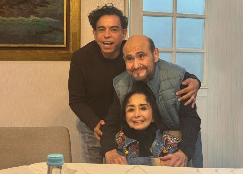 La Chilindrina y el Señor Barriga tuvieron nostálgico encuentro en Lima.