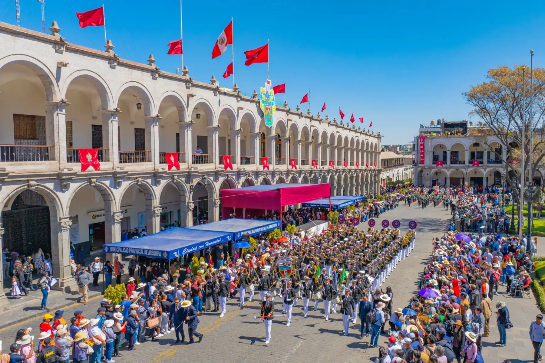 En agosto de 2025, la ciudad de Arequipa conmemora su 485º aniversario con un evento que una historia, arte y cultura en una jornada memorable. Foto:ANDINA/Difusión