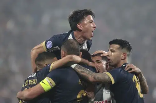 Alianza asegura la victoria sobre Católica con goles de Alan Cantero. Foto: ANDINA/Vidal Tarqui