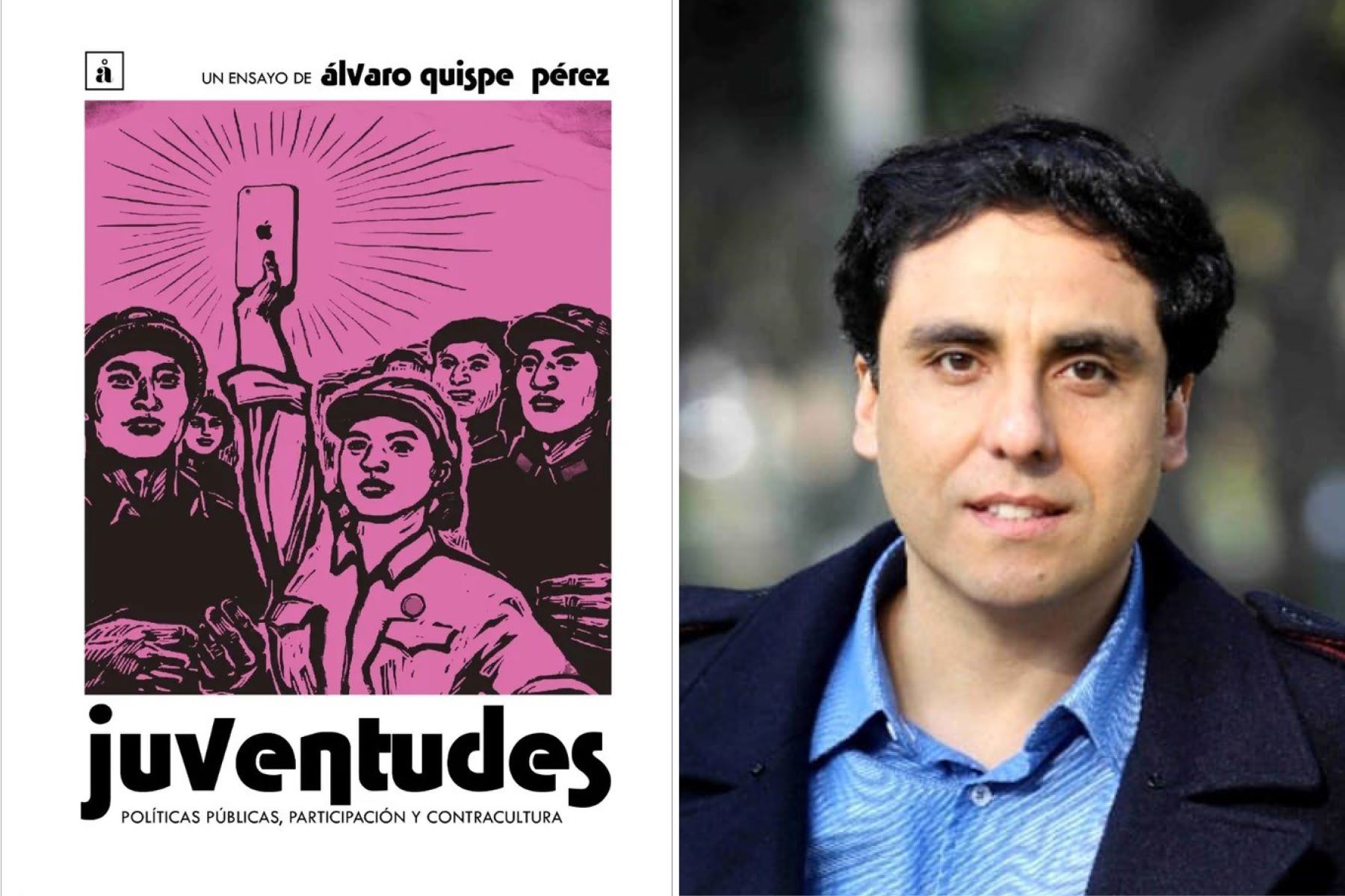 Portada del libro de Alvaro Quispe publicado por la editorial Academia Antártica. Foto: Difusión.