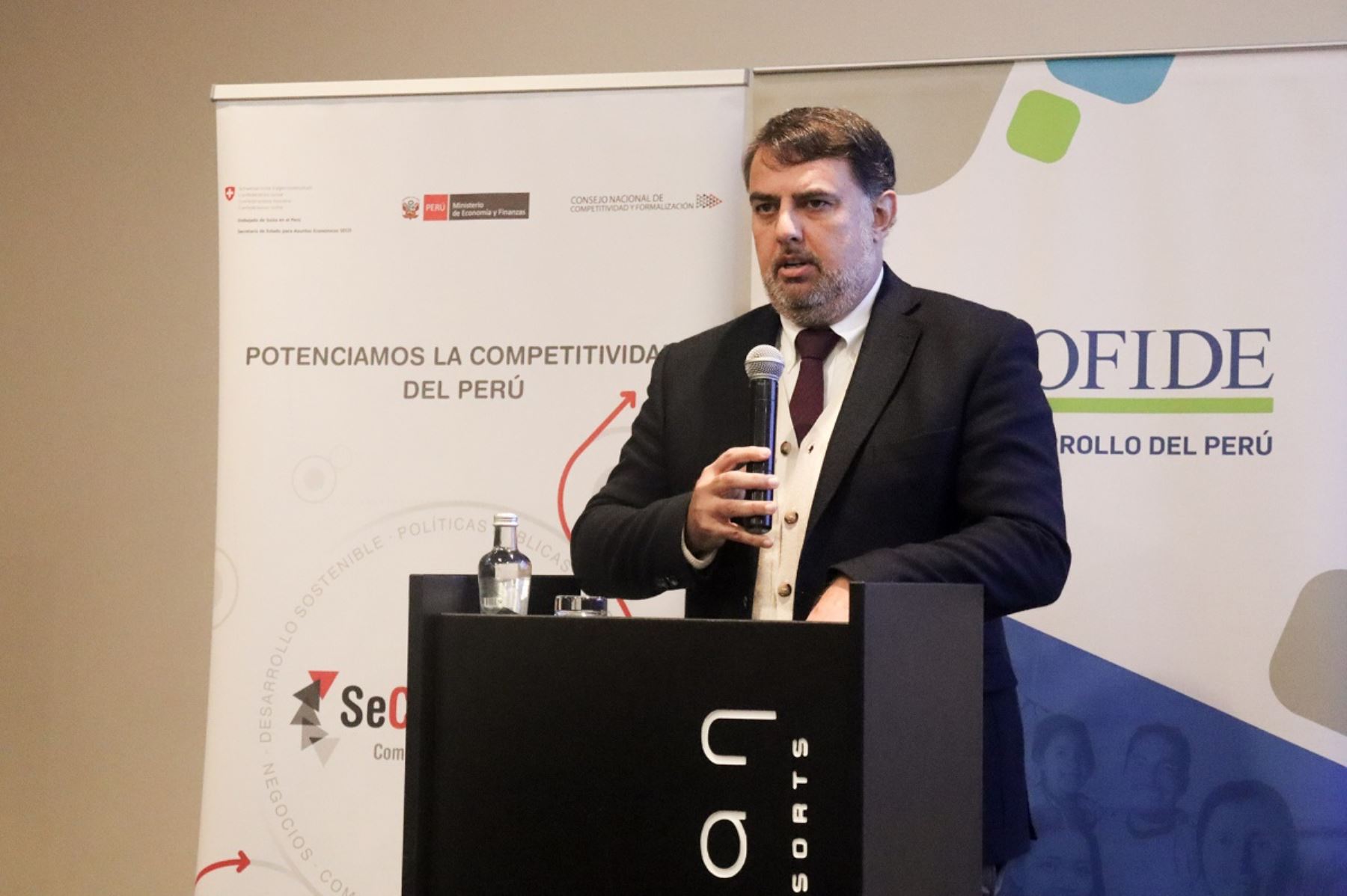 Jorge Velarde, Presidente Ejecutivo de Cofide. Foto: Cortesía.