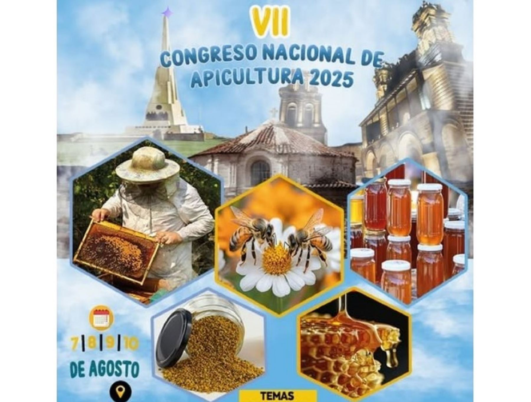 Delegaciones de diversas regiones del país participaron del Congreso Nacional de Apicultura que se desarrolló en Ayacucho. ANDINA/Difusión