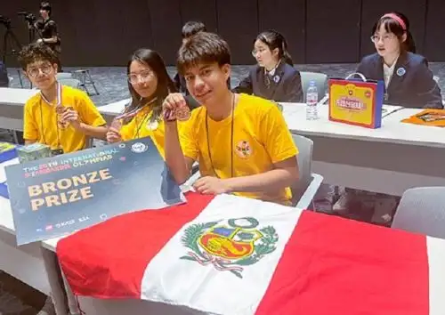 Estudiantes del COAR Tacna destacaron entre los más de 40 participantes en la Olimpiada Internacional de Normalización que organizó Corea del Sur y obtuvo la medalla de bronce. ANDINA/Difusión