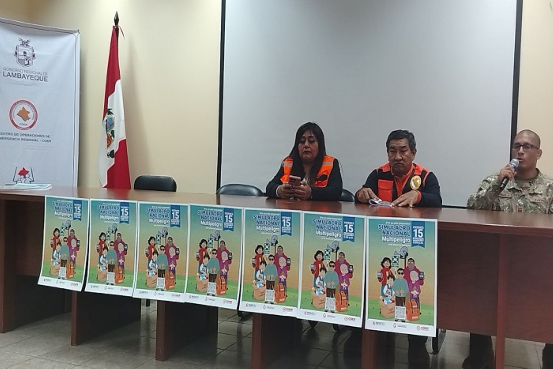 Los 38 distritos de la región contarán con evaluadores capacitados por el Indeci para supervisar la respuesta de autoridades y población antes, durante y después del simulacro.