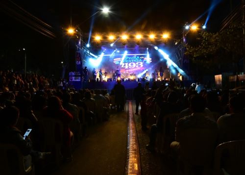 Serenata por el aniversario de Piura se vivió con música y alegría desbordante. Miles se congregaron en la avenida Grau para celebrar los 493 años de fundación española de esta ciudad. ANDINA/Difusión