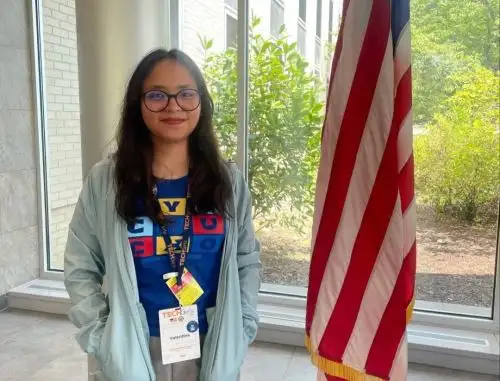 Valentina Juscamaita Ayarza es una joven ayacuchana y una de las tres peruanas seleccionadas para la prestigiosa beca internacional TechGirls 2024, que ahora lidera una iniciativa educativa para dictar talleres gratuitos de robótica a niñas de comunidades rurales de Ayacucho. ANDINA/Difusión