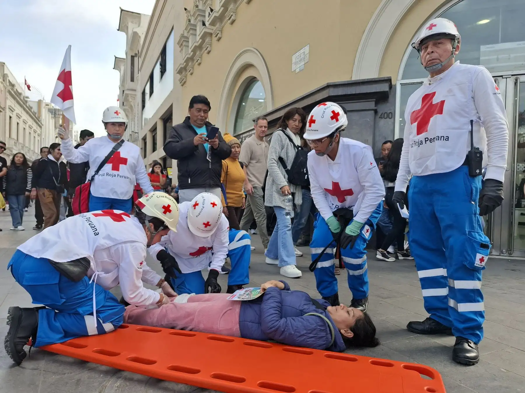 Segundo simulacro nacional multipeligro 2025 se llevo a cabo con gran respuesta ciudadana. Foto: ANDINA/Vidal Tarqui