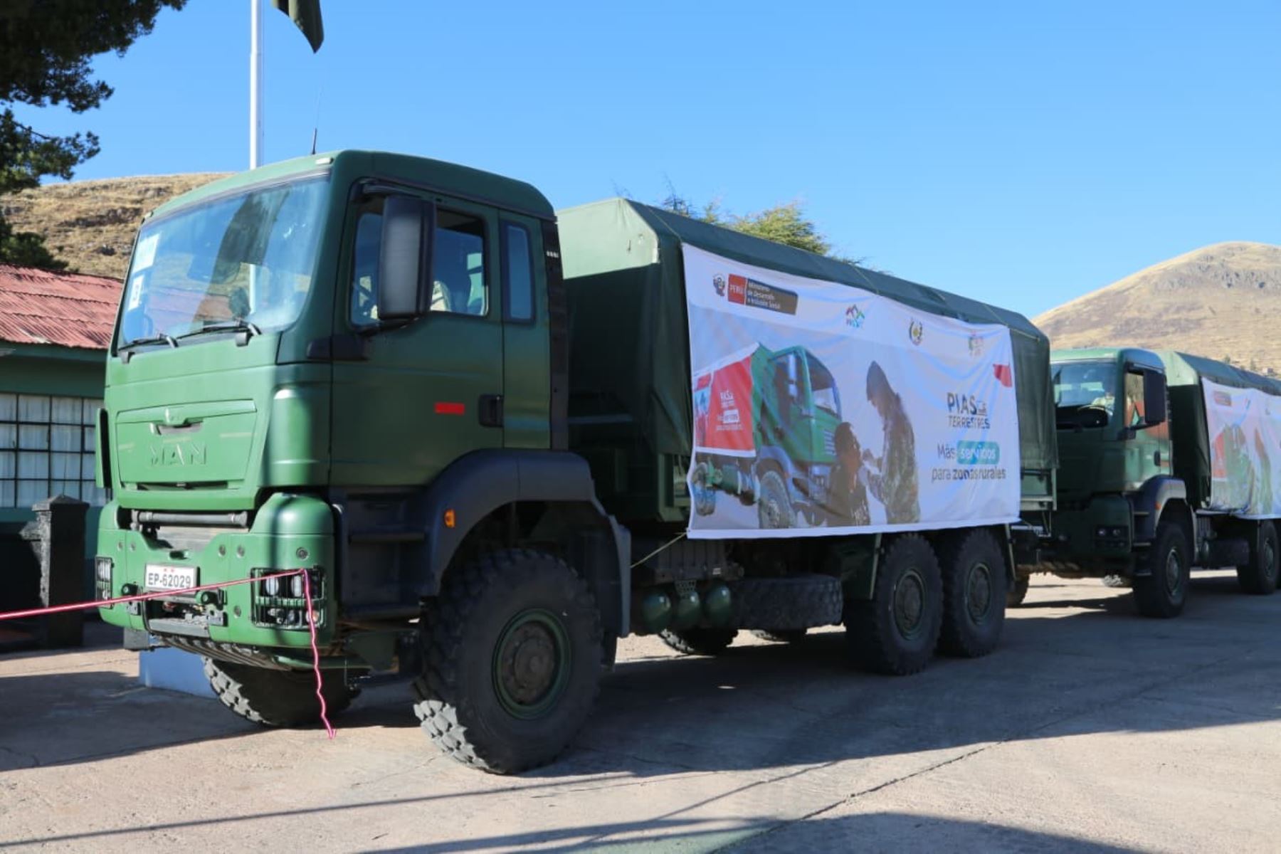 PIAS Terrestres llevan servicios a poblados aimaras en los distritos puneños de Ilave y Acora. Foto: MIDIS/Difusión.