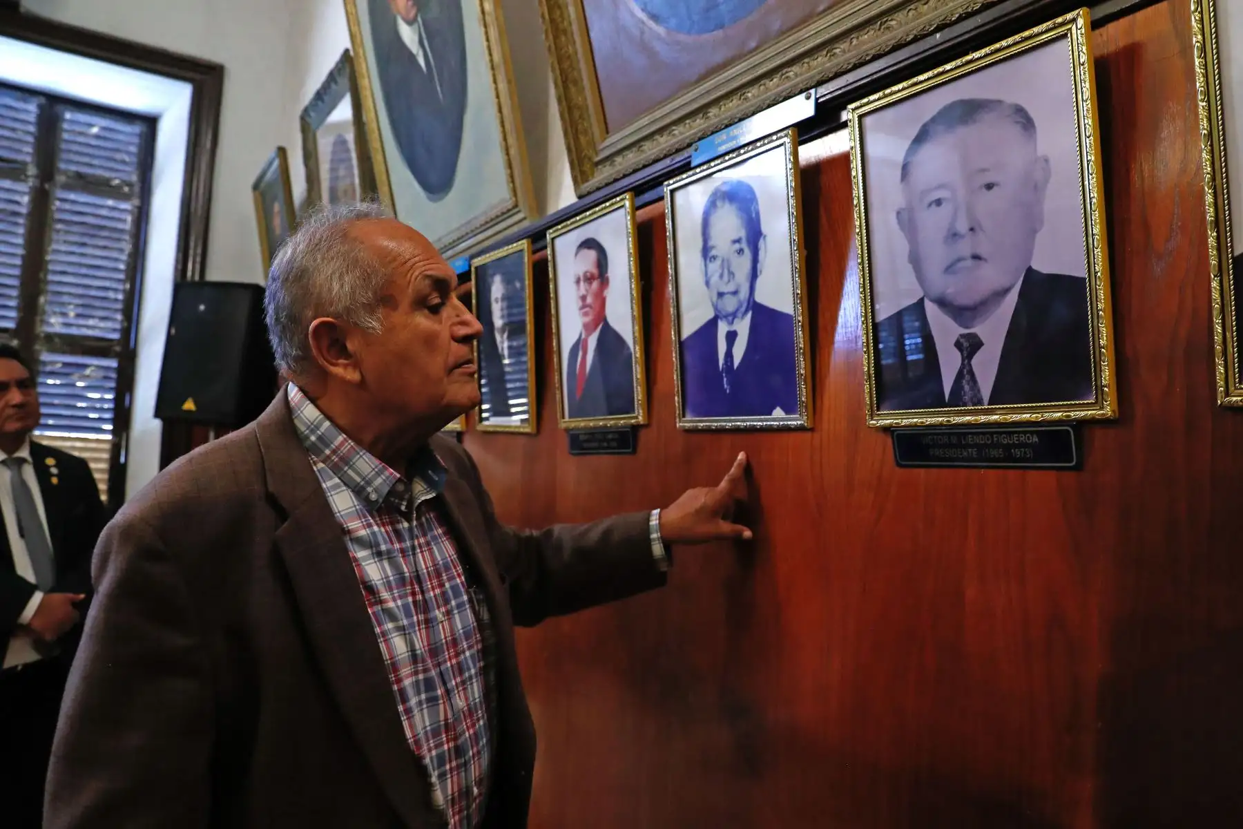 Carlos Romero Bartesaghi, ex presidente de la Benemérita Sociedad de Artesanos de Auxilios Mutuos "El Porvenir" de Tacna. Foto: ANDINA/Daniel Bracamonte