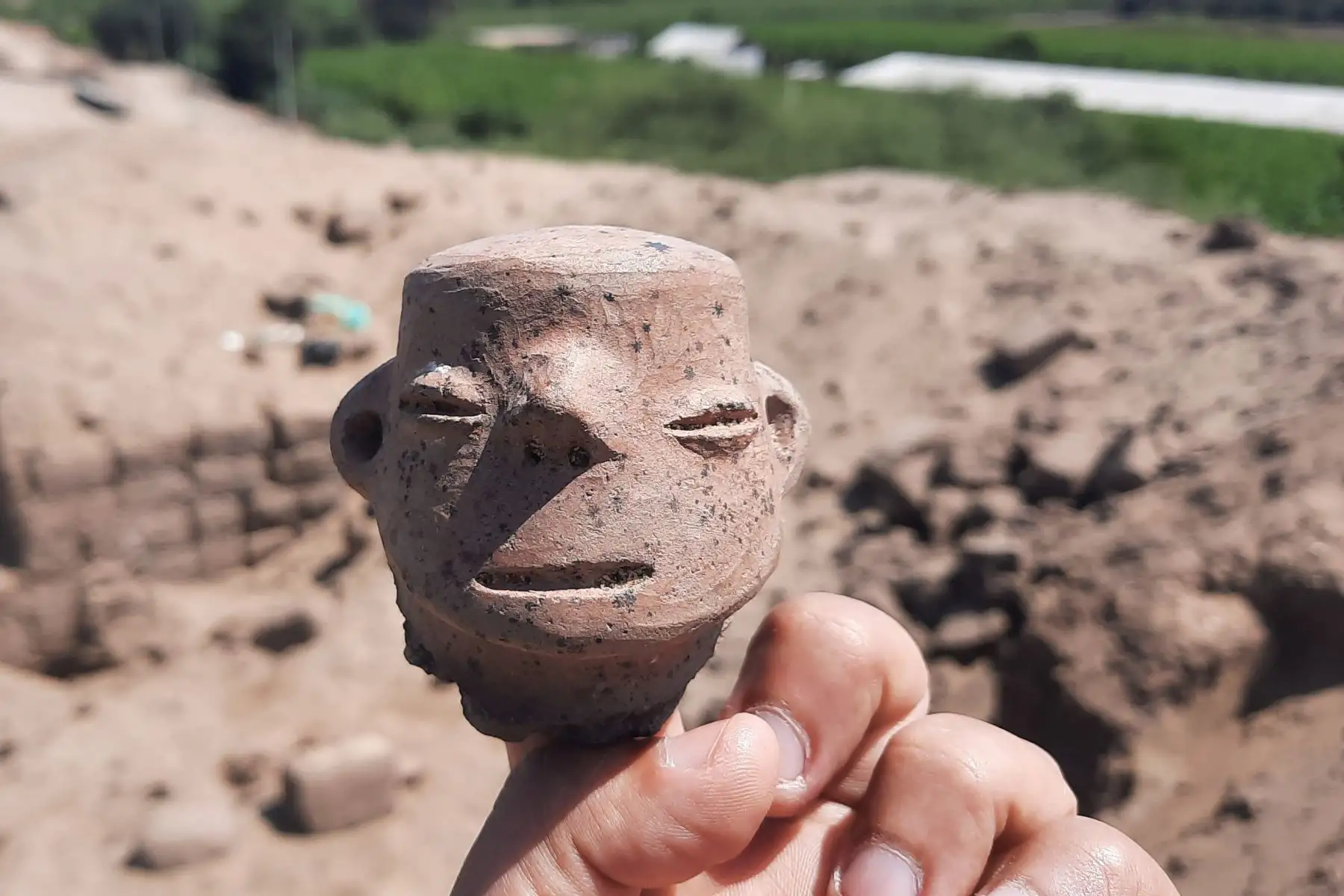 Un equipo de arqueólogos peruanos halló en la huaca Amalia evidencia de lo que habría sido la residencia de un personaje importante, que vivió entre los años 100 antes de Cristo hasta el 700 de nuestra era.
Foto: cortesía Feren Castillo