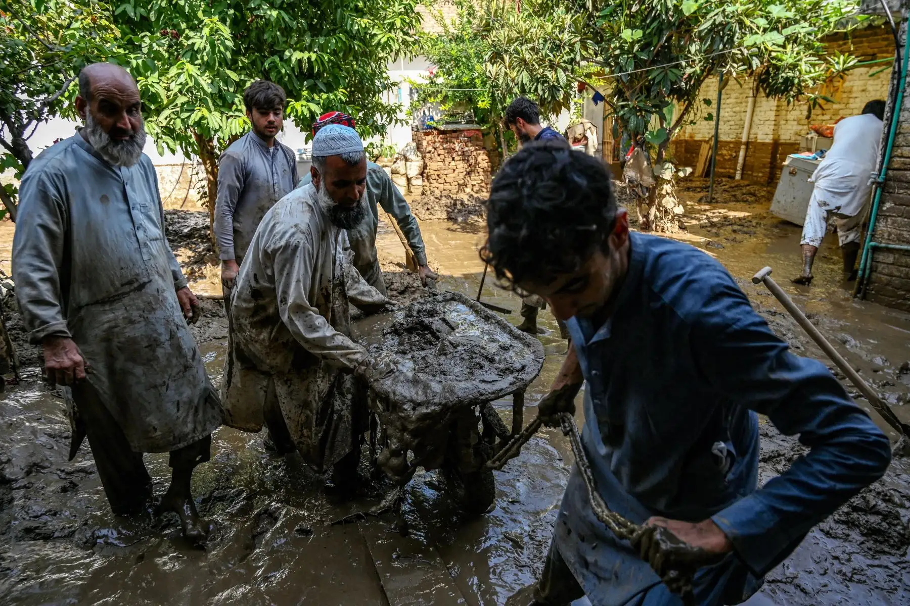 En los últimos dos días, las tormentas más mortíferas de esta temporada golpearon distintos distritos de la provincia montañosa de Khyber-Pakhtunkhwa, fronteriza con Afganistán.
Foto: AFP