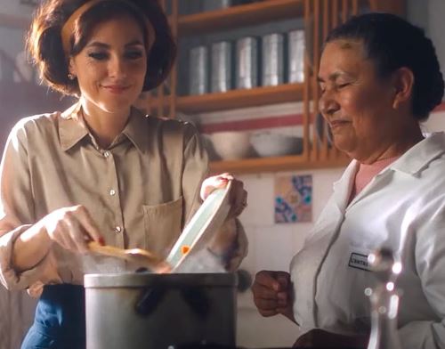 Bárbara Mori en una escena de Mistura.