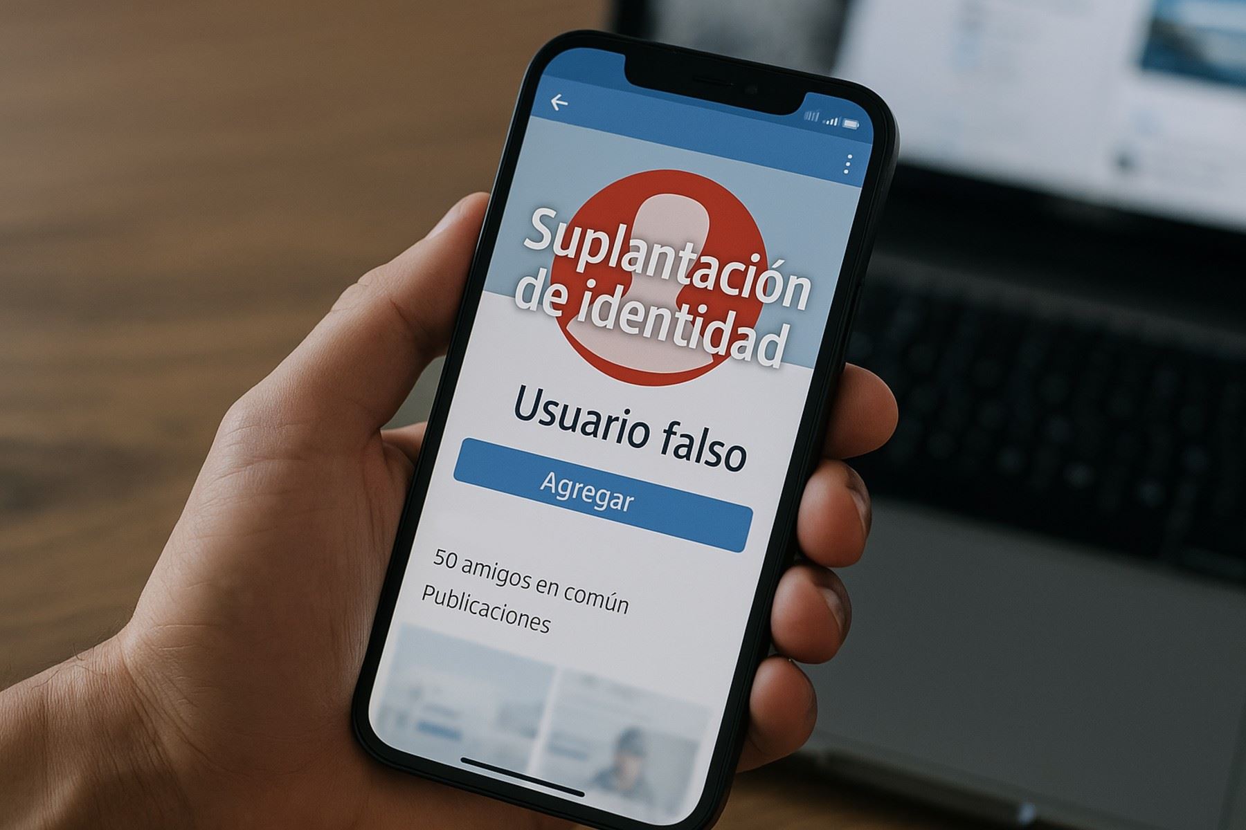 Tanto la Policía como la Fiscalía han notado un incremento de denuncias de suplantación de identidad donde hay evidencias del uso de inteligencia artificial, sobre todo para deepfakes. Foto: Creada con ChatGPT