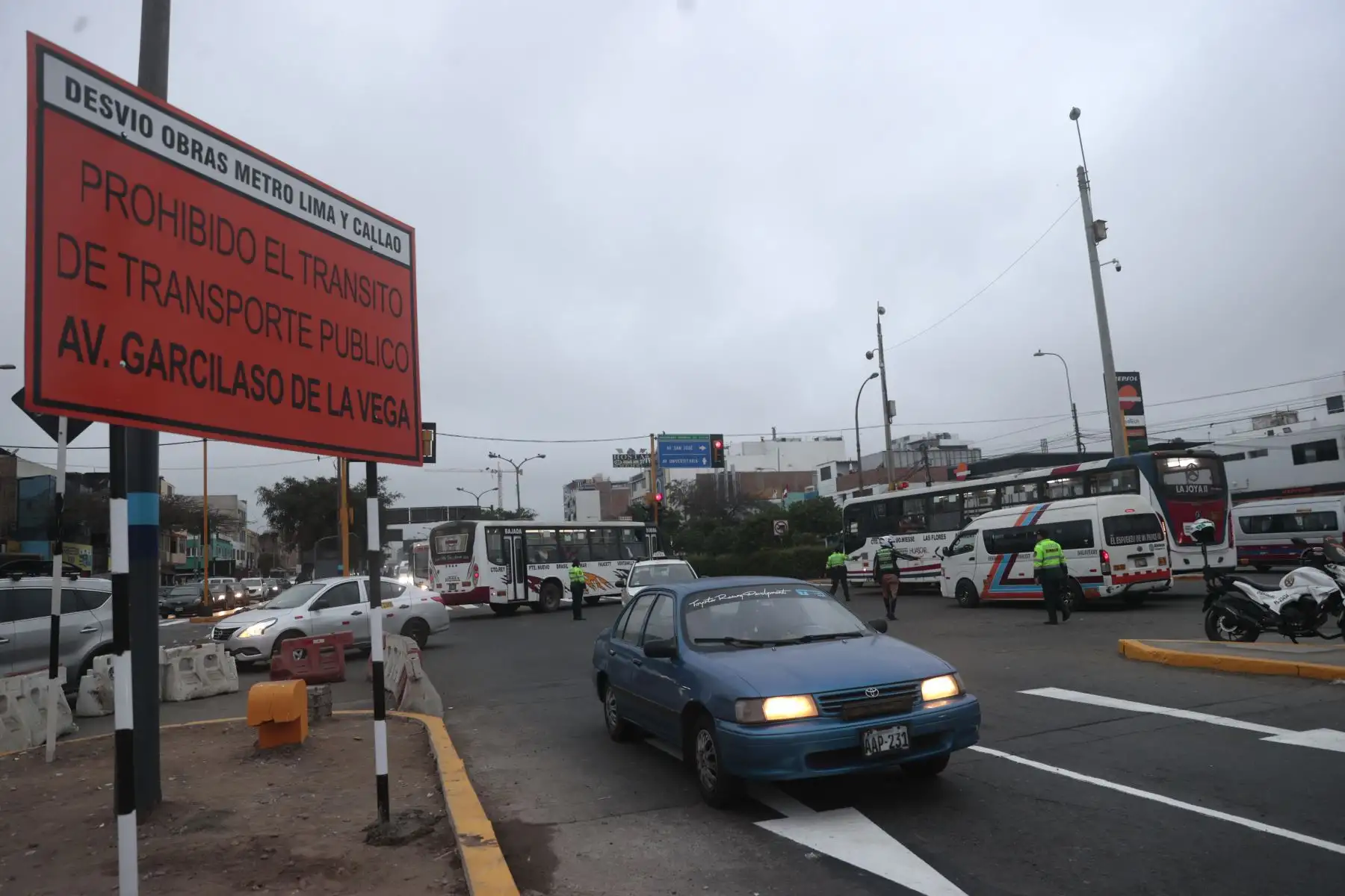 Las obras se ejecutarán en la Av. Faucett, entre el Jr. Hipólito Unanue y la Calle Luna Pizarro, restringiendo temporalmente la circulación en sentido sur-norte. 
Foto: ANDINA/Vidal Tarqui