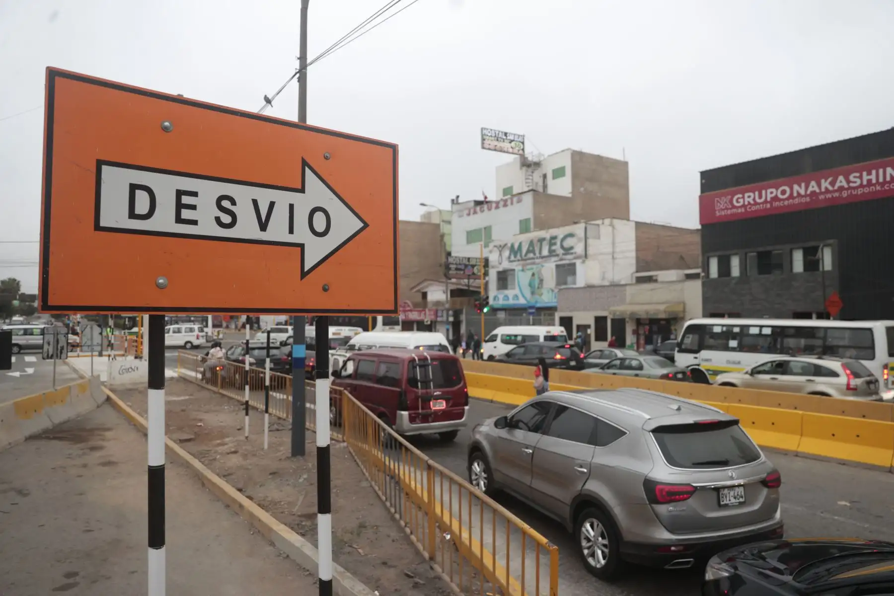 Las obras se ejecutarán en la Av. Faucett, entre el Jr. Hipólito Unanue y la Calle Luna Pizarro, restringiendo temporalmente la circulación en sentido sur-norte. 
Foto: ANDINA/Vidal Tarqui