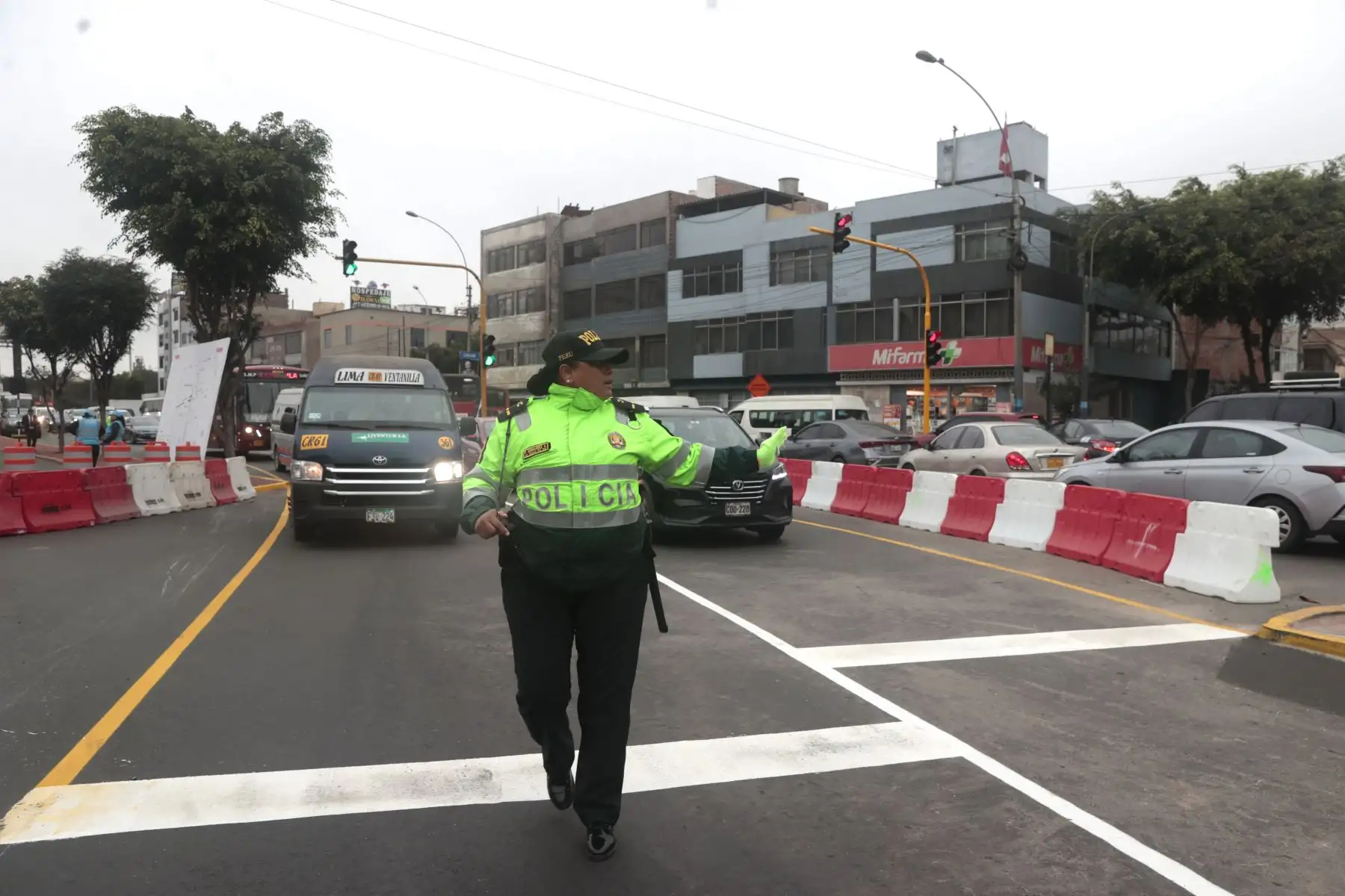 Las obras se ejecutarán en la Av. Faucett, entre el Jr. Hipólito Unanue y la Calle Luna Pizarro, restringiendo temporalmente la circulación en sentido sur-norte. 
Foto: ANDINA/Vidal Tarqui