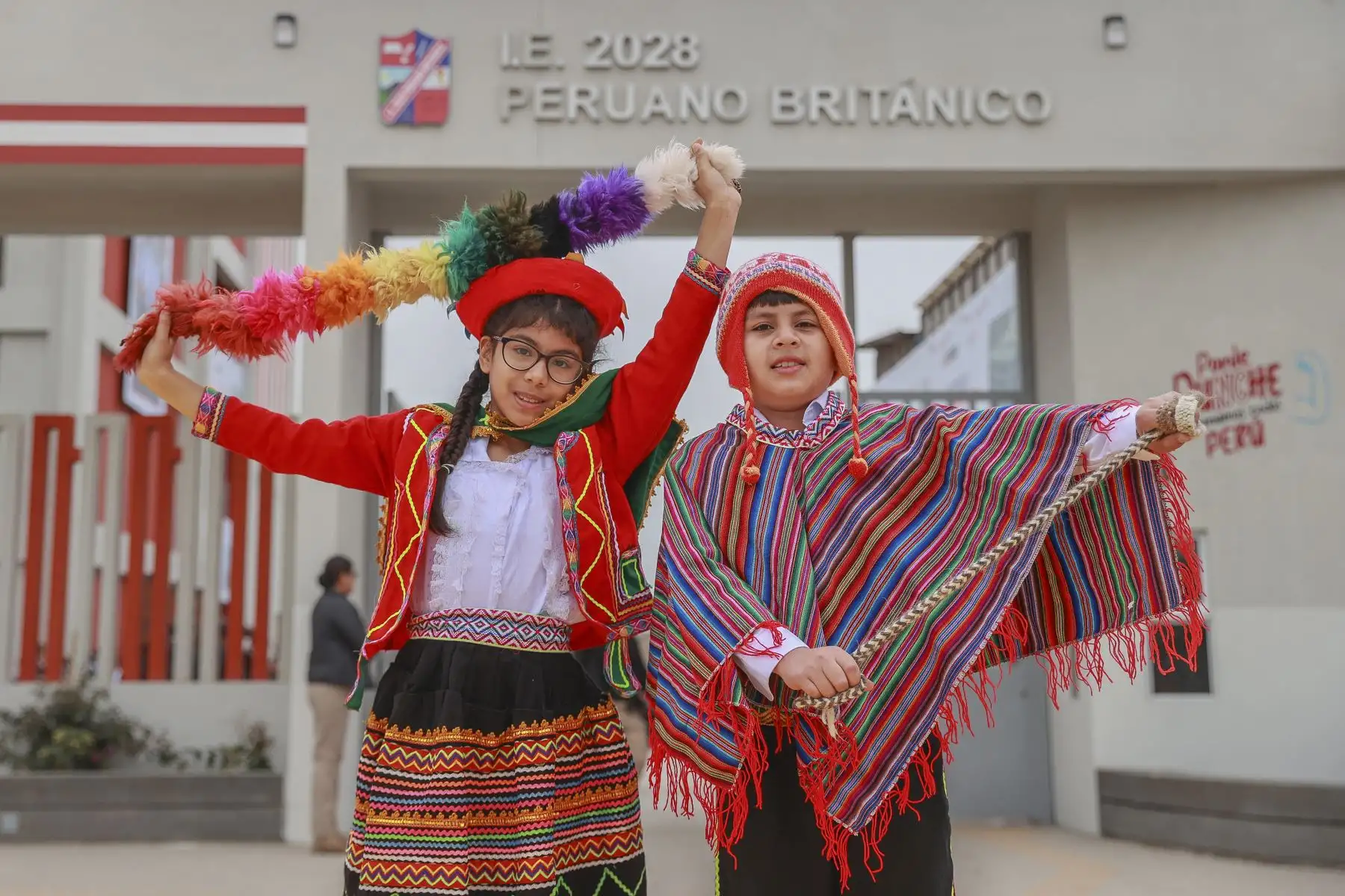 Inauguración Escuela Bicentenario I.E. N° 2028 “Peruano - Británico”. 
Foto: ANDINA/Prensa Presidencia