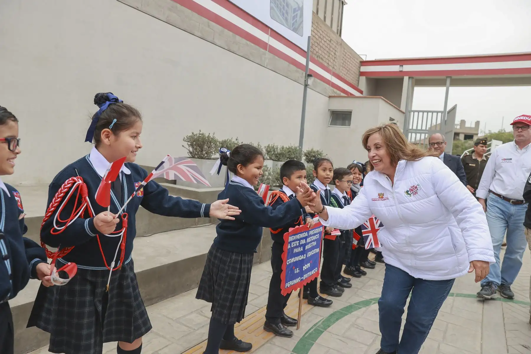 Inauguración Escuela Bicentenario I.E. N° 2028 “Peruano - Británico”. 
Foto: ANDINA/Prensa Presidencia