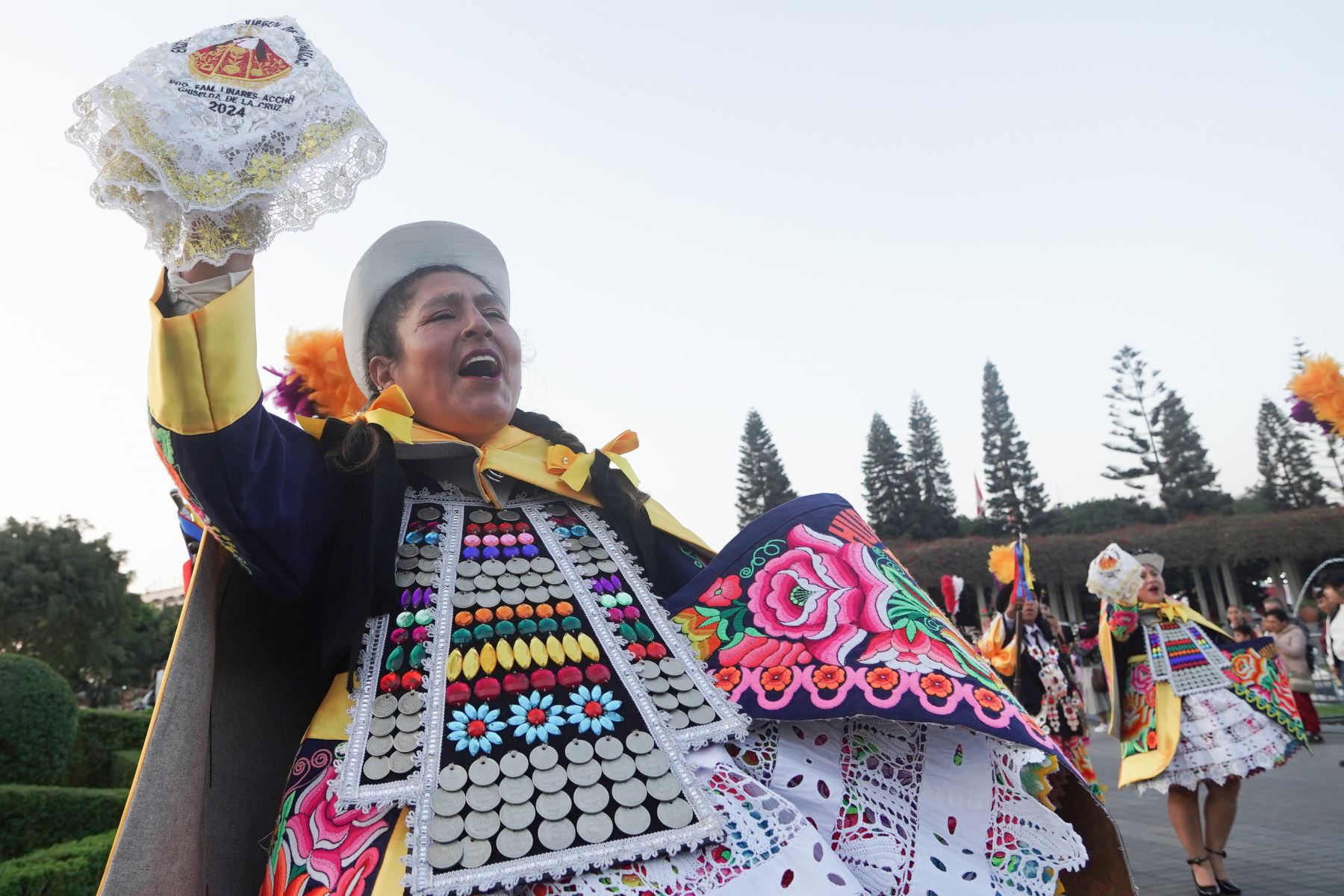 Estas festividades lograron que en el 2024 Sapallanga recibiera a más de 120 mil turistas entre nacionales y extranjeros, generando un movimiento económico de más cinco (05) millones de soles para este distrito.  Foto: ANDINA/Difusión