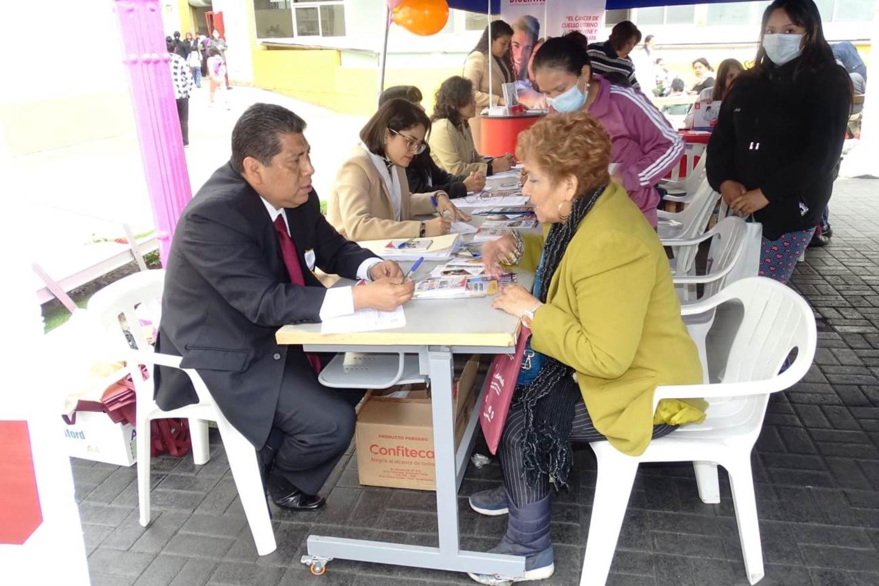 INSN-Breña: realizan campaña itinerante "Justicia en tu Comunidad". Foto: ANDINA/Difusión.