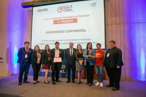 Crean en Perú un dispositivo con IA y una regleta 3D para personas con discapacidad visual
