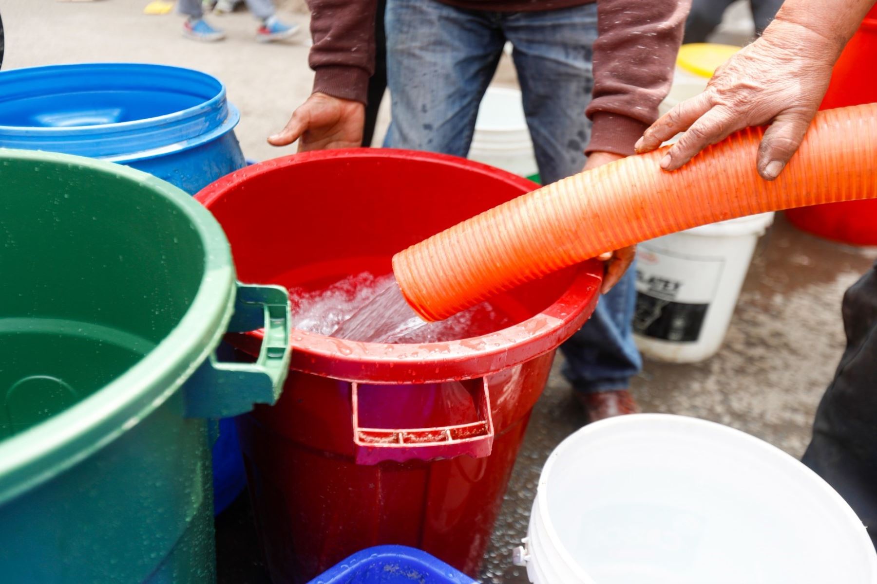 Objetivo de esta iniciativa es garantizar agua segura y contribuir al bienestar de las familias lambayecanas. Foto: Otass/Difusión.