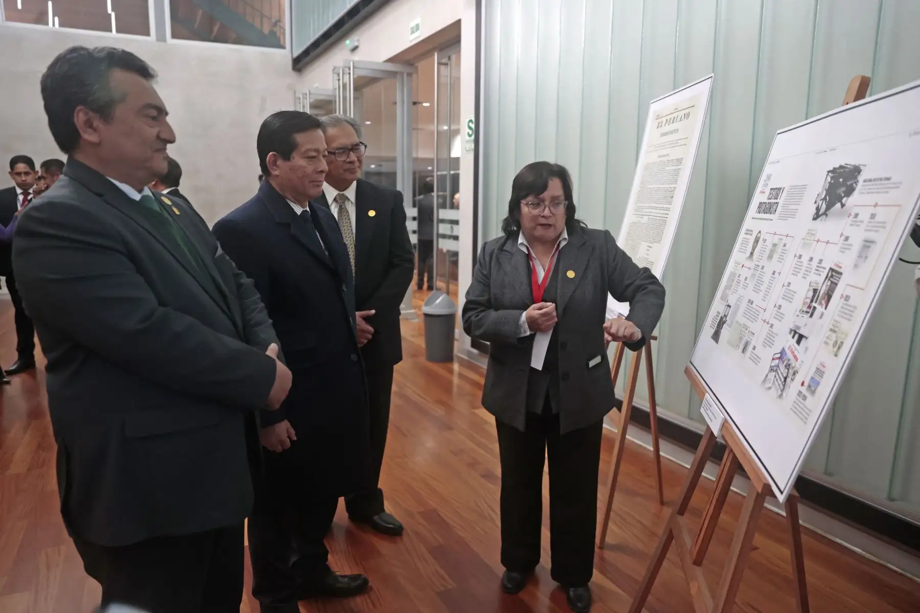 En el marco del Bicentenario del Diario oficial se realiza el Ciclo de Conferencias “El Peruano: 200 años de Comunicación Oficial y Seguridad Jurídica”.Foto: ANDINA/Vidal Tarqui