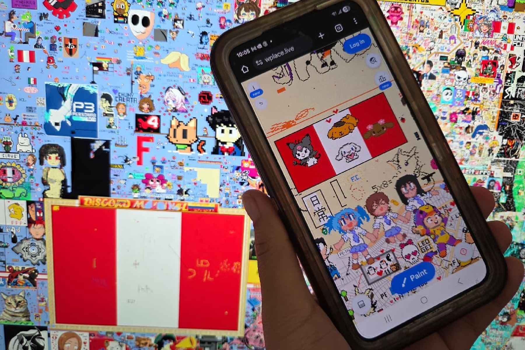 Wplace permite que cualquier persona pinte un píxel —cada 30 segundos— sobre un mapa mundial interactivo, generando un mural colectivo en constante evolución .