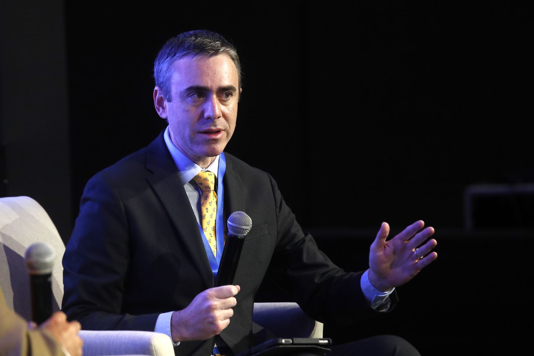 Vicepresidente del Grupo de Riesgo Soberano de Moody’s, Jaime Reusche, ANDINA/Eddy Ramos
