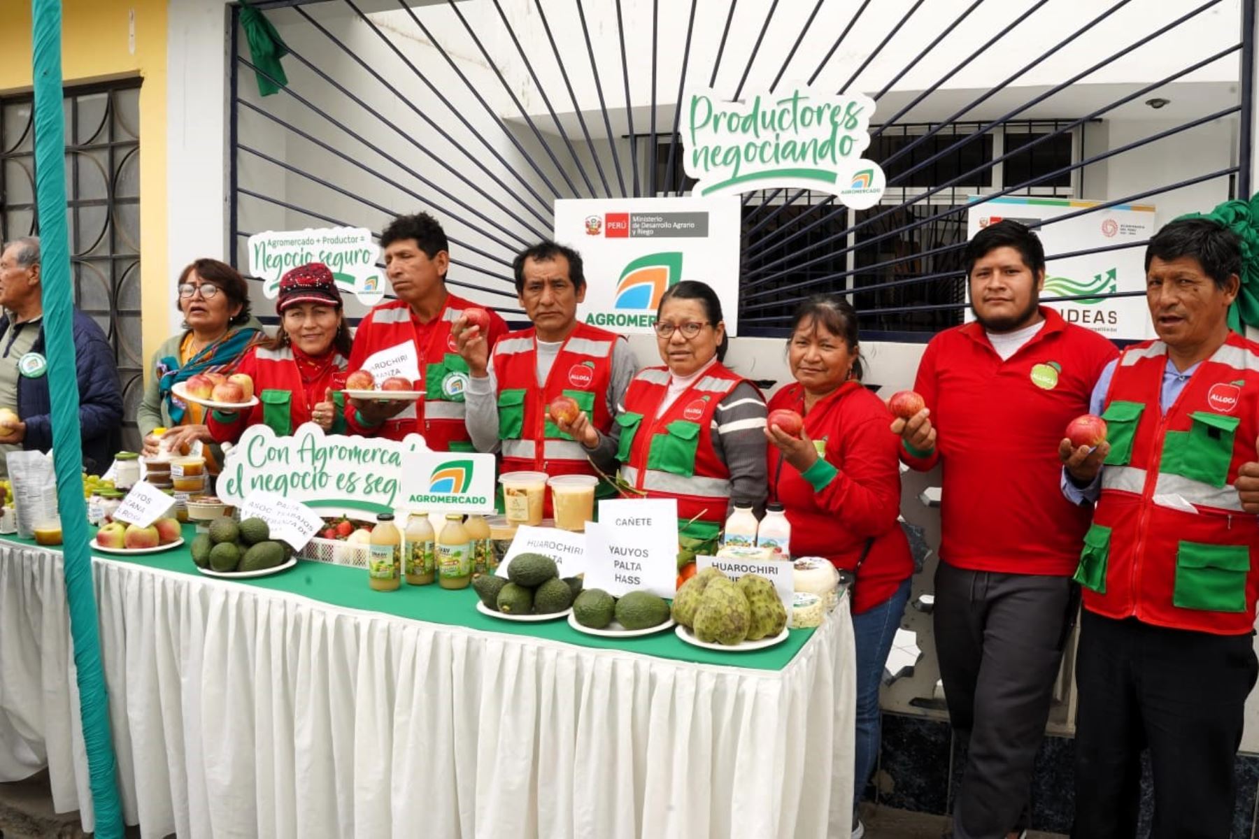 Nueva oficina de Agromercado comenzó a funcionar en Cañete. Foto: MIDAGRI/Difusión.