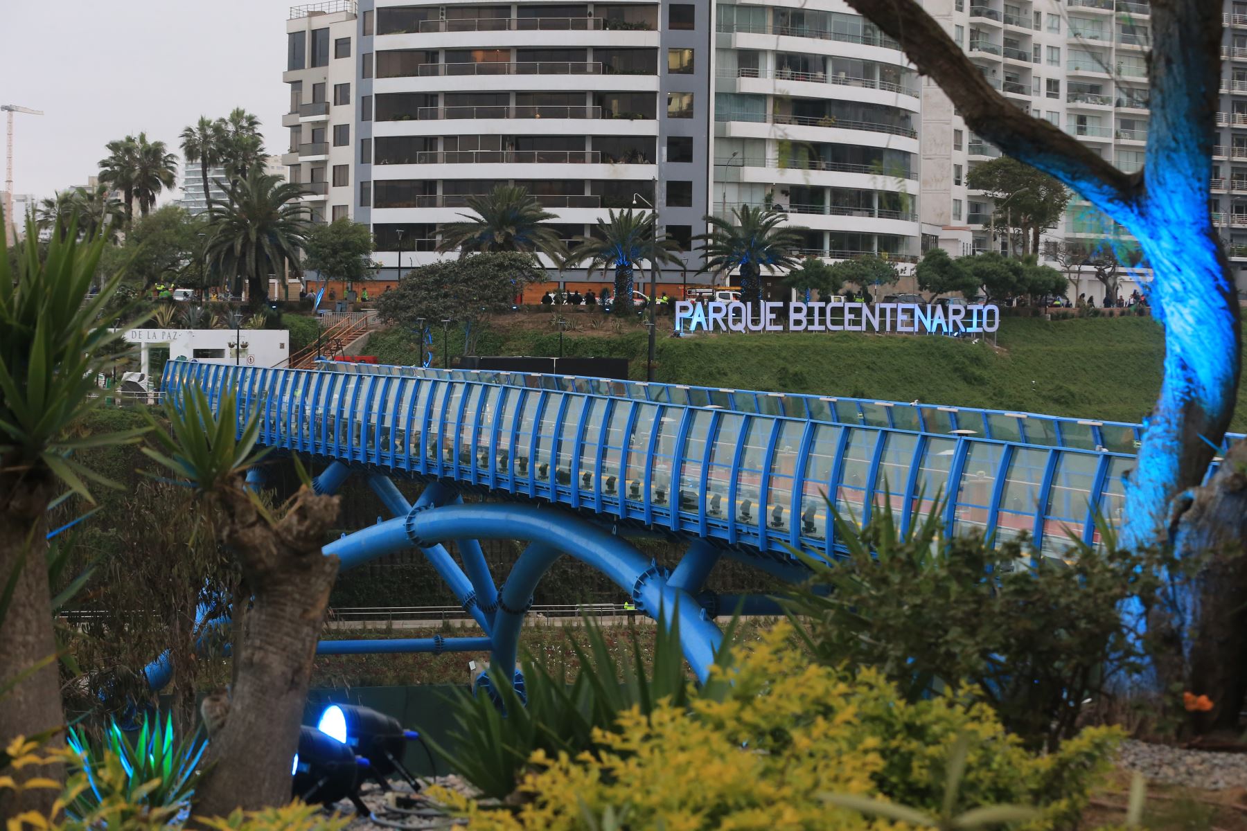 Corredor Turístico Miraflores-Barranco fue inaugurado como nuevo ícono del turismo peruano. Foto: ANDINA/Héctor Vinces