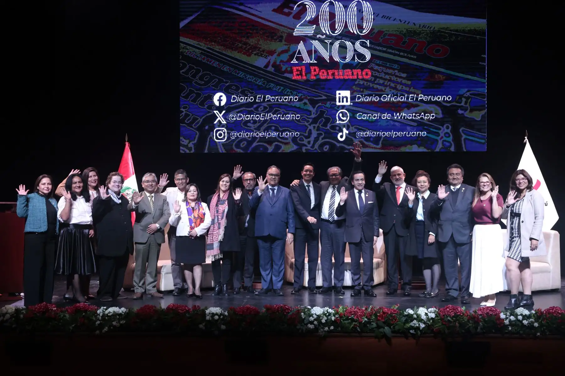 Desde el Centro de Convenciones NOS PUCP de San Isidro se realizó por segundo día consecutivo las conferencias "El Peruano: 200 años de Comunicación Oficial y Seguridad Jurídica", con la participación de destacados ponentes y periodistas del Diario Oficial El Peruano. Foto: ANDINA/Vidal Tarqui