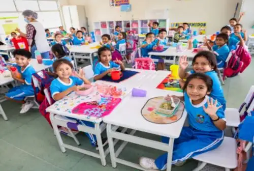 Más de 4.2 millones de niños y adolescentes del país reciben alimentación escolar por parte del Midis. Foto: ANDINA/Difusión