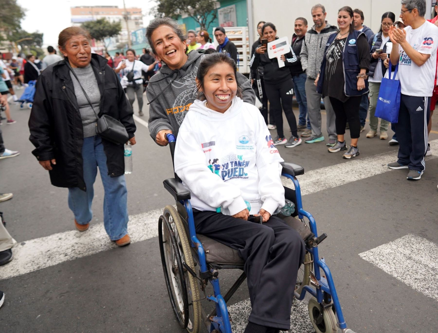 María Cecilia Pancca tiene discapacidad severa y es paradeportista de boccia.