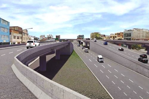 La avenida Canadá se convertirá en una alternativa paralela a Javier Prado para unir Lima este con Lima Centro. Imagen: ANDINA/Captura de video