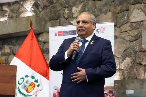 Ministro de Transportes y Comunicaciones, César Sandoval. ANDINA/Difusión