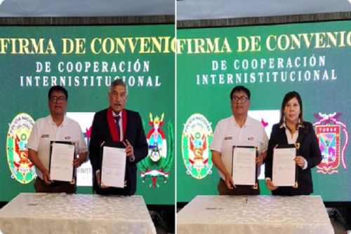 Ministro del Interior, Carlos Malaver, suscribió en la región Arequipa dos convenios de cooperación interinstitucional con las municipalidades distritales de Cerro Colorado y Yura.