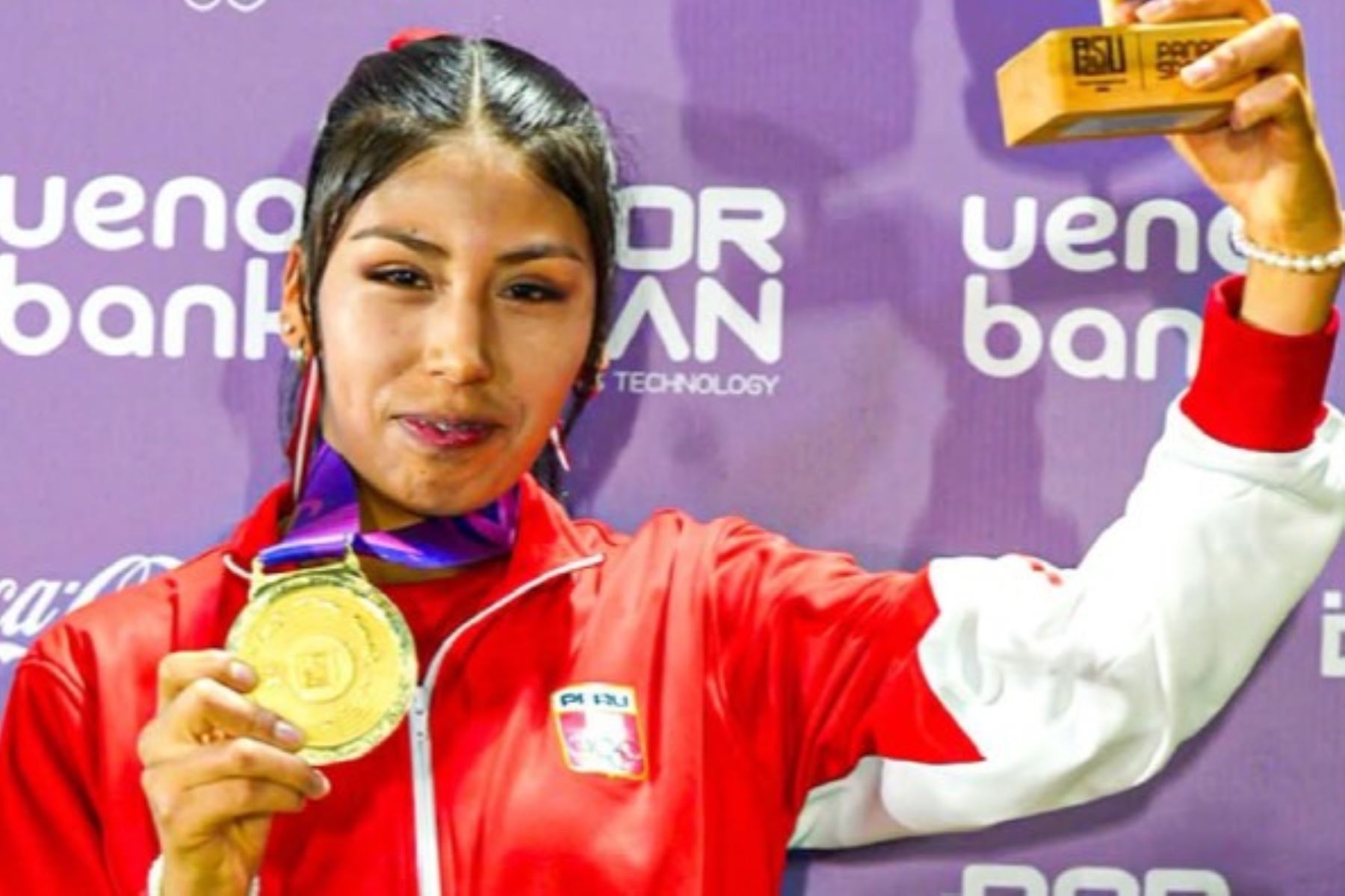 La atleta Verónica Huacasi forma parte del Programa de Apoyo al Deportista del Instituto Peruano del Deporte. Foto: IPD