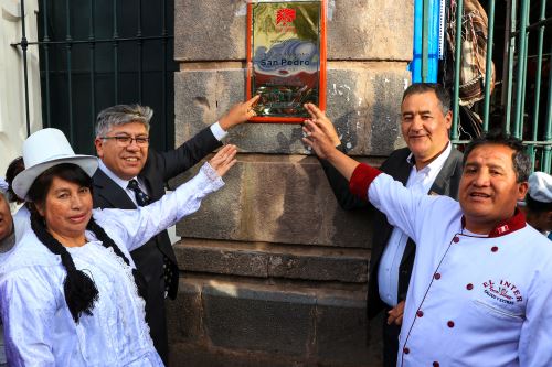 Cusco: Gore reconoce al Mercado Central San Pedro en su centenario de fundación