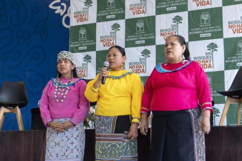 Comunidades de fe presentaron la campaña ‘Sin bosques, no hay vida’. Foto: ANDINA/Difusión.
