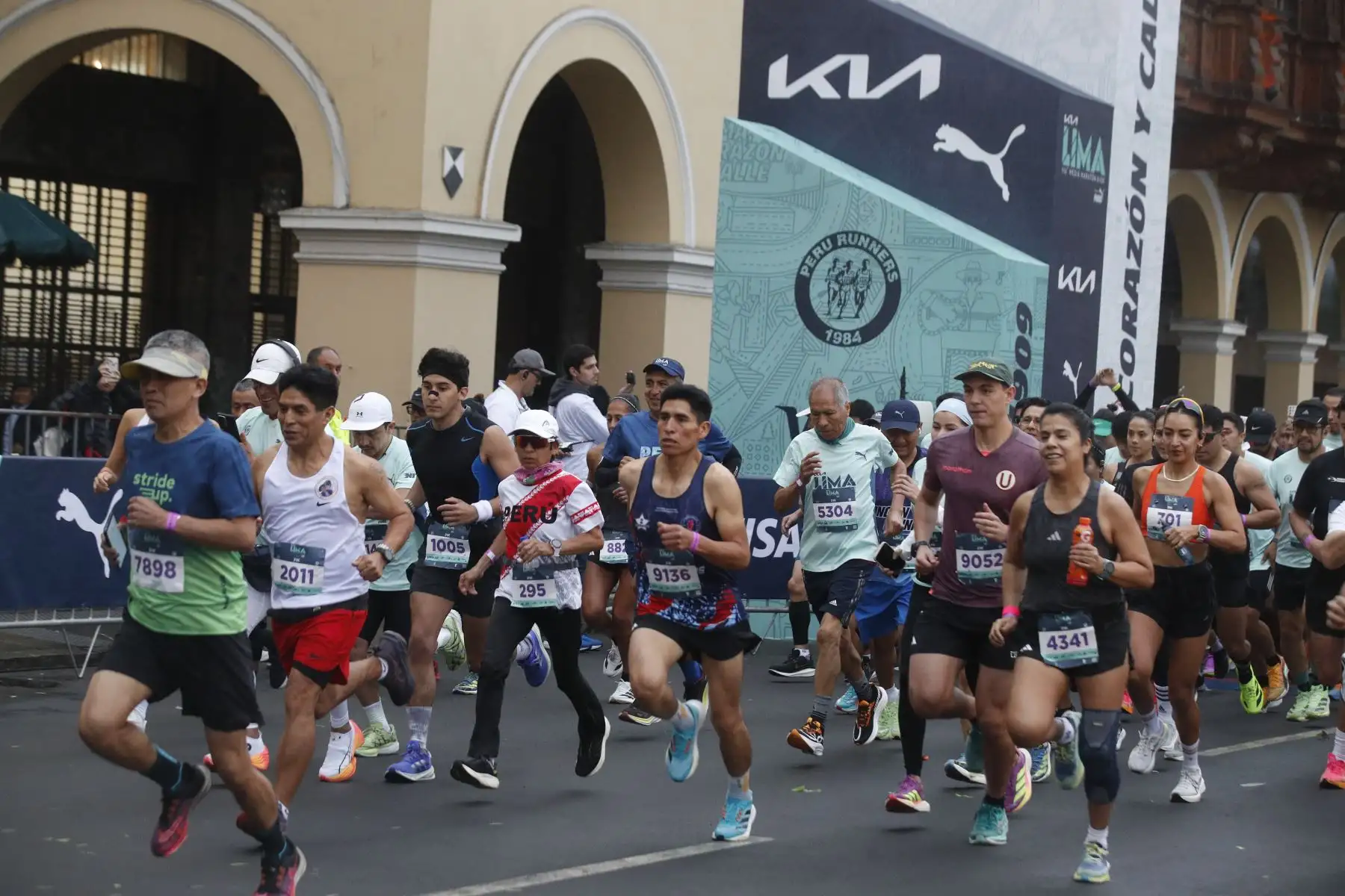 Lima es el  escenario de  la 116 edición de la KIA Media Maratón de Lima y 10K powered by PUMA, que se desarrolla hoy domingo 24 de agosto.
Foto: ANDINA/Eddy Ramos