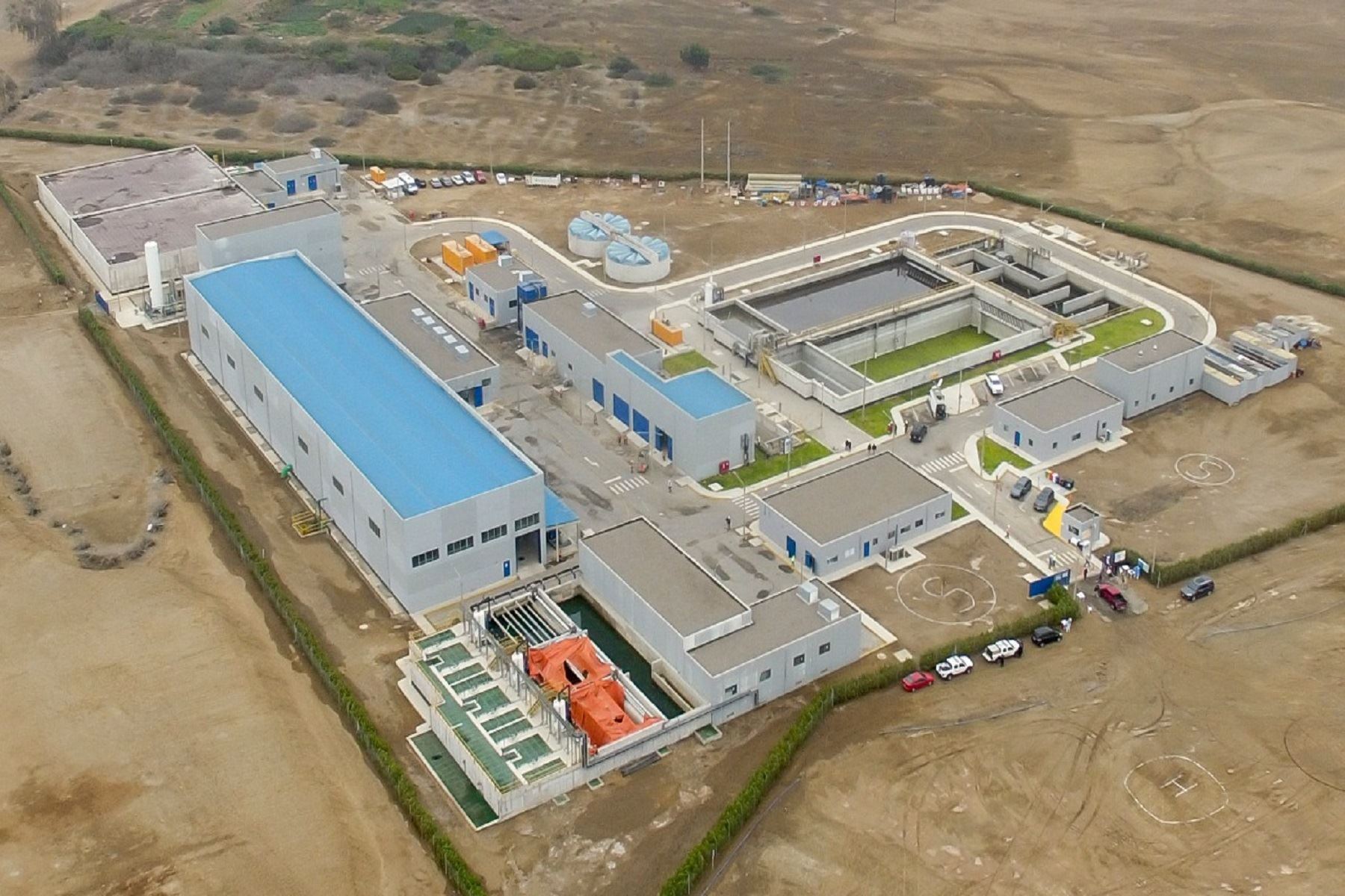 Foto referencial de una planta desaladora. Imagen: Proinversión