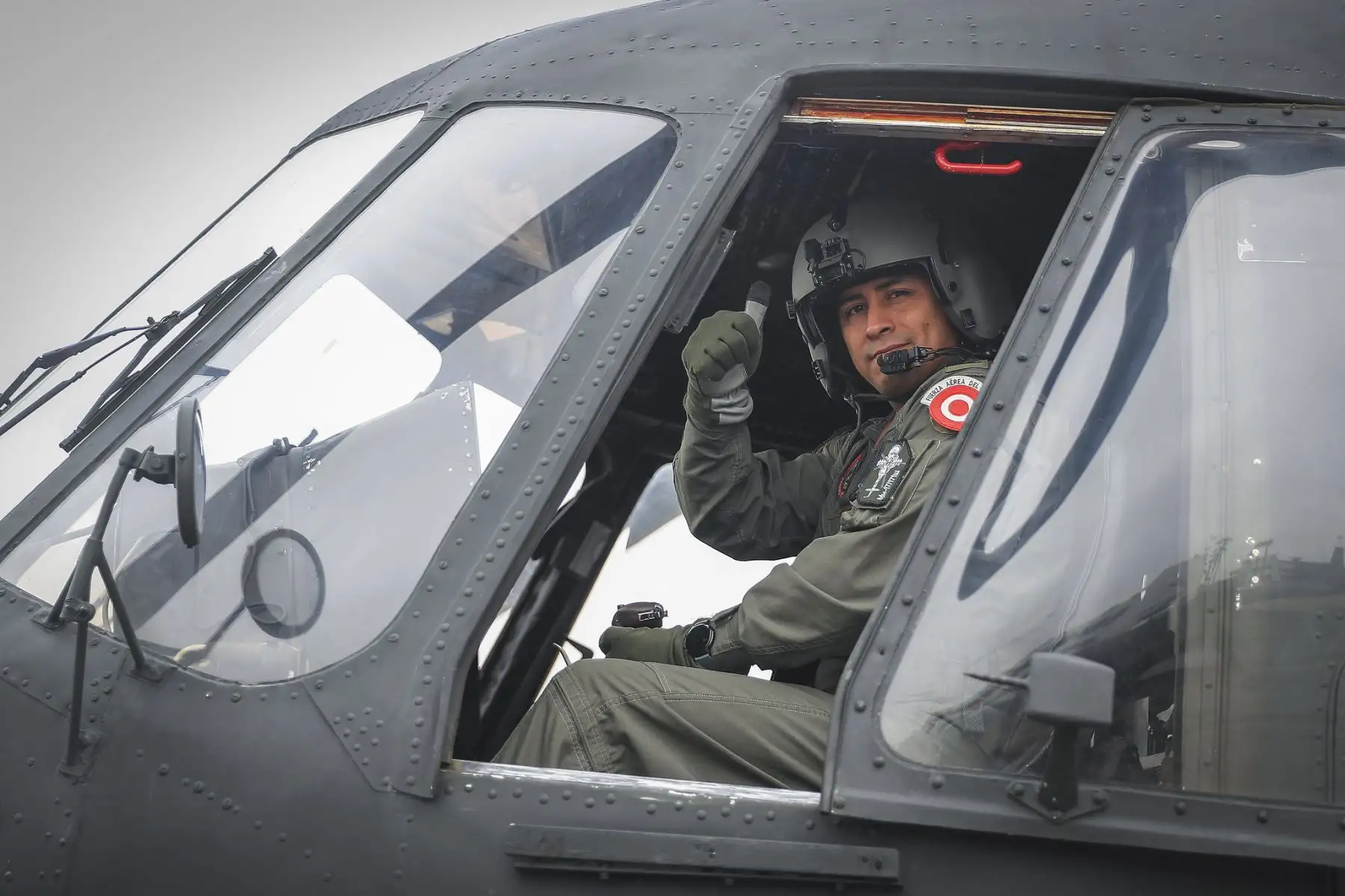 La presidenta de la república, Dina Boluarte, encabeza la ceremonia de presentación de una ambulancia aérea, dos aeronaves de instrucción y un helicóptero, adquiridos por la Fuerza Aérea del Perú (FAP).
Foto: ANDINA/Prensa Presidencia