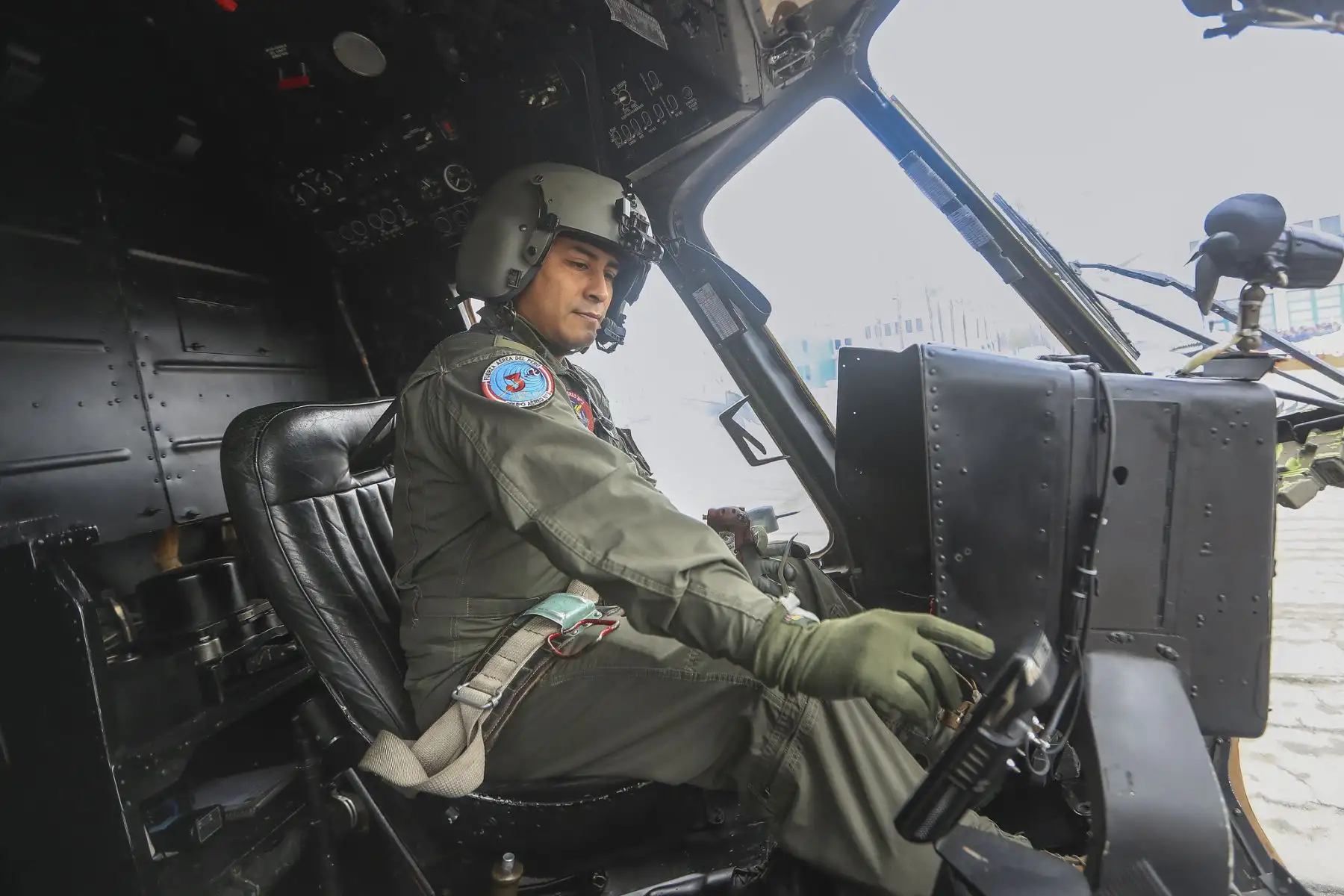 La presidenta de la república, Dina Boluarte, encabeza la ceremonia de presentación de una ambulancia aérea, dos aeronaves de instrucción y un helicóptero, adquiridos por la Fuerza Aérea del Perú (FAP).
Foto: ANDINA/Prensa Presidencia
