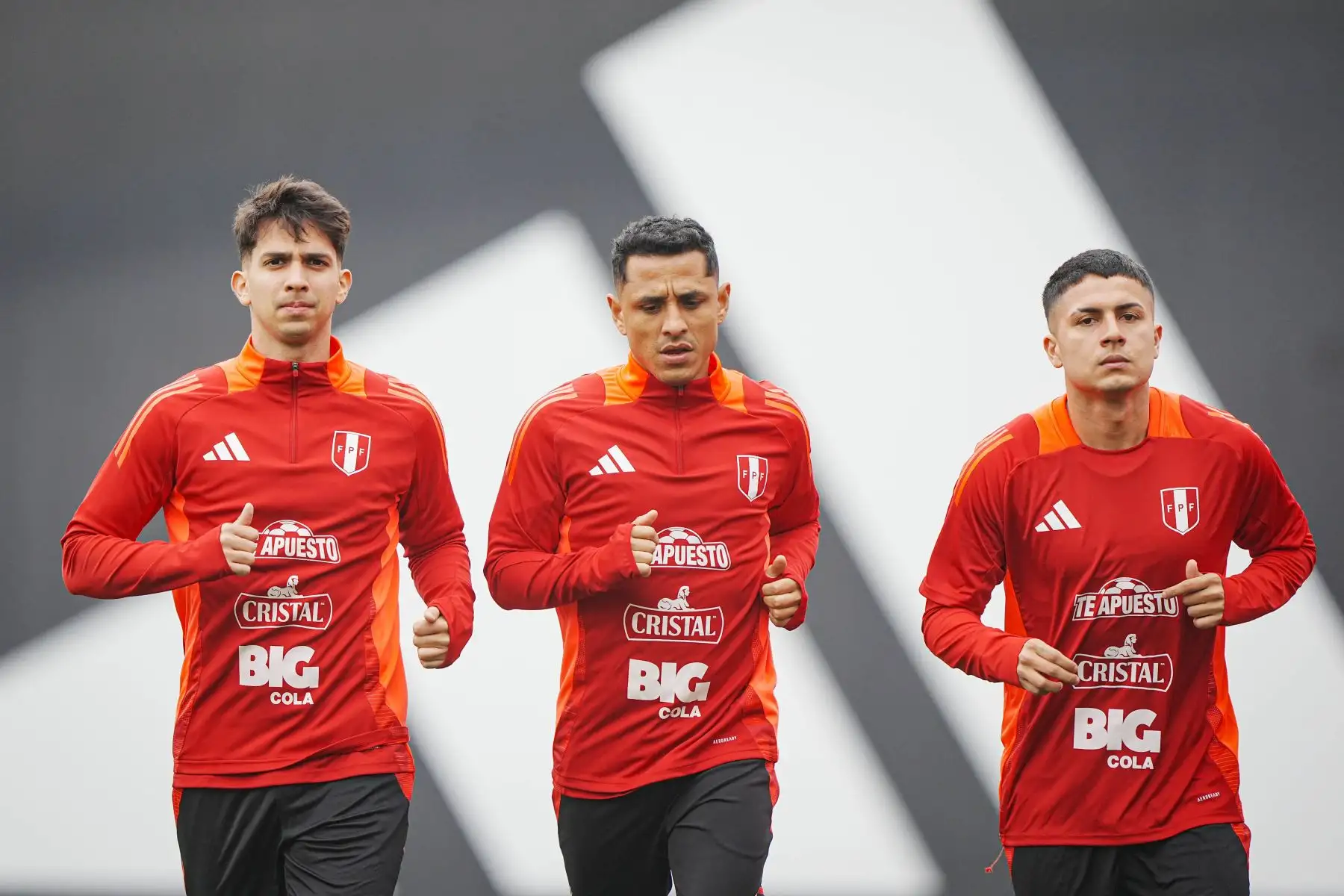 La selección peruana inició sus entrenamientos pensando en los próximos partidos de Eliminatorias ante Uruguay y Paraguay, respectivamente. El plantel trabajó en la Videna FPF bajo la dirección de Oscar Ibáñez. 
Foto: FPF