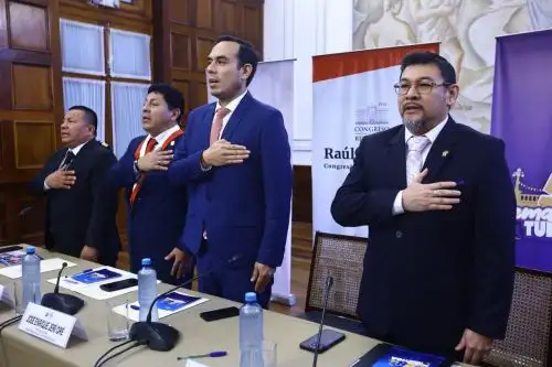El presidente del Congreso, José Jerí, participó en la ceremonia de lanzamiento de la LVIII Semana Turística de Pisco.