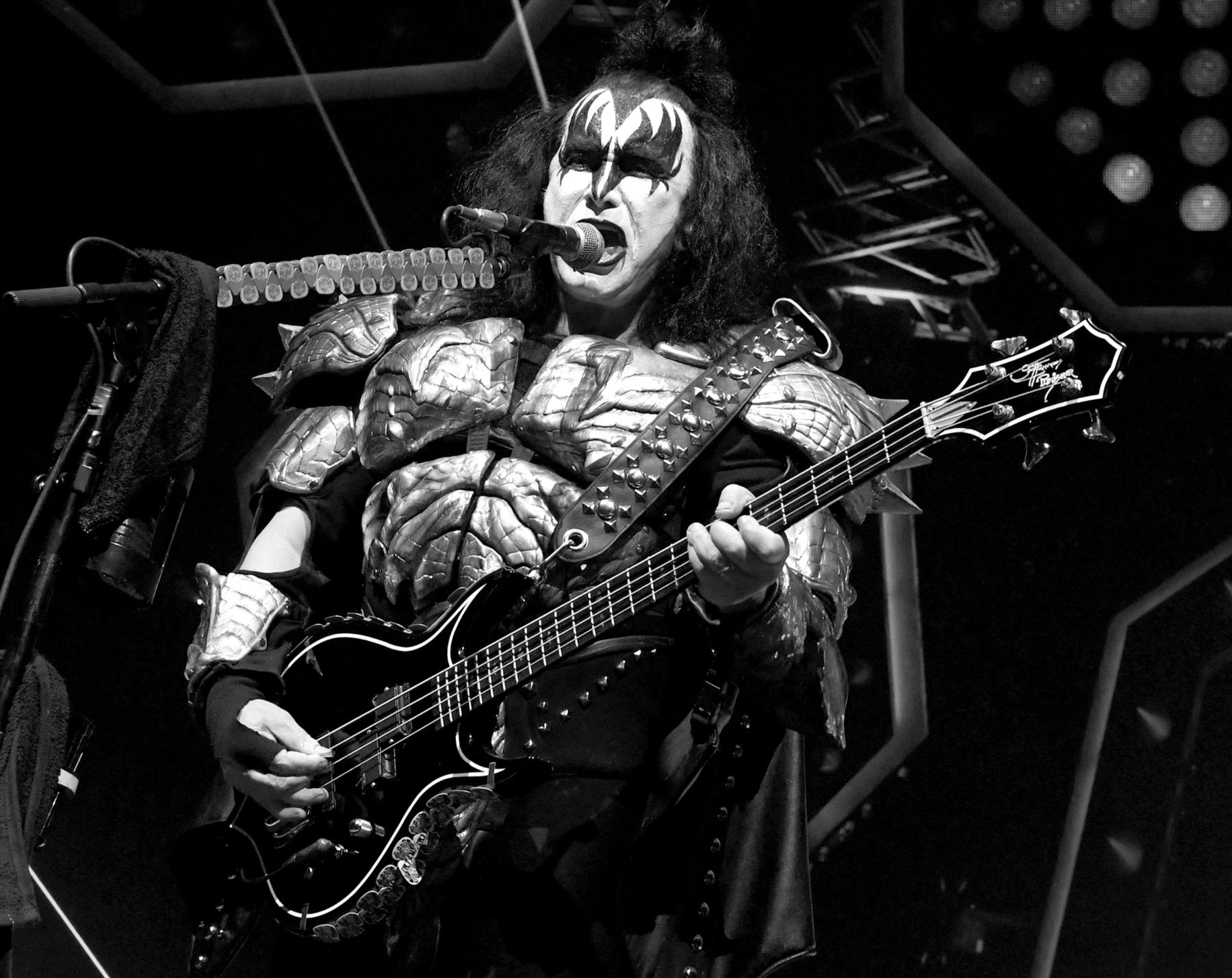 Kiss lanzó su álbum debut homónimo en febrero de 1974.  Foto: AFP